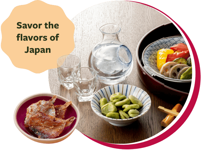 Savor the flavors of Japan