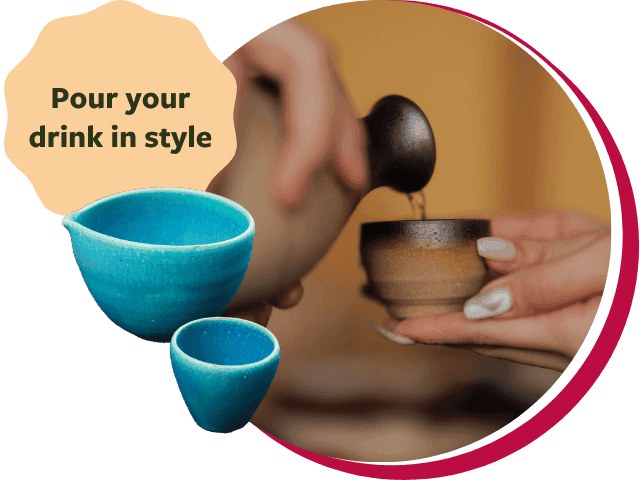 Pour your drink in style